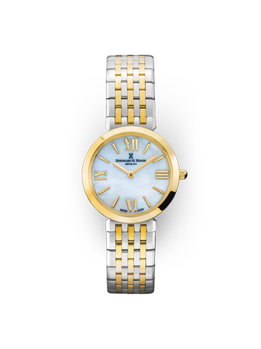Thalia watch in two-tone gold stainless steel straps slide 1 - yellow gold PVD plating